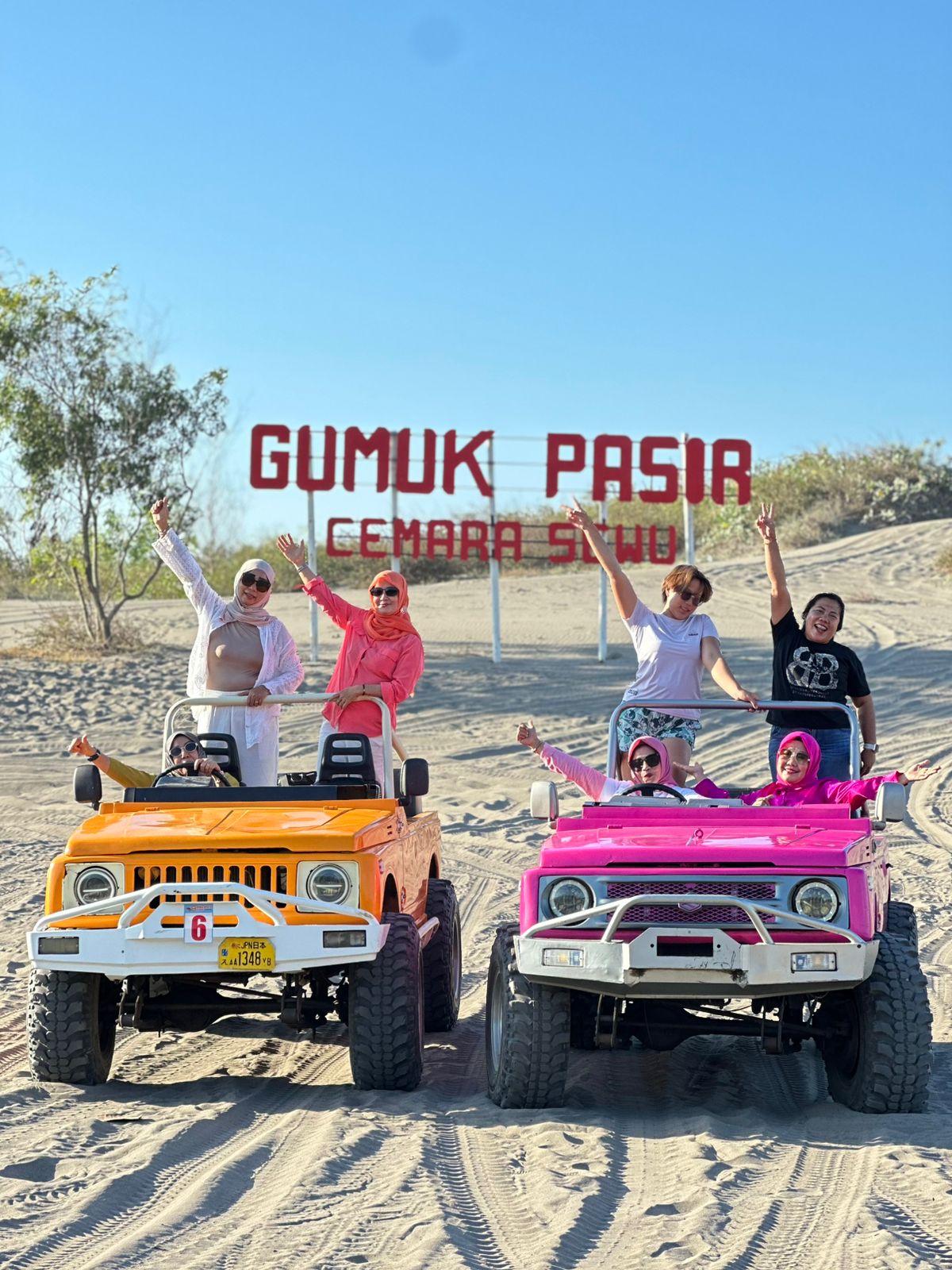 Gumuk pasir cemara view